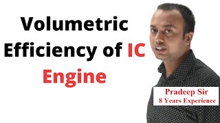 Volumetric Efficiency of IC Engine in Hindi [upl. by Elyod]