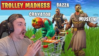 Driving Muselk amp Bazza To the Depths of Insanity  Fortnite Battle Royale [upl. by Emmons722]