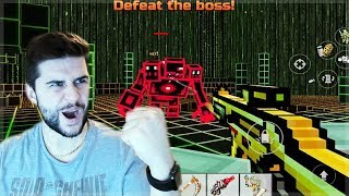 BEATING THE CAMPAIGN AT LEVEL 41 THE 3 HEADED BUG BOSS BATTLE  Pixel Gun 3D [upl. by Ramona]