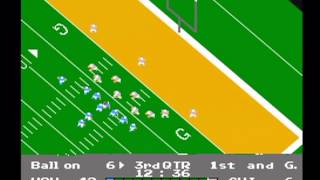 NES Play Action Football  Playoffs  Part 1 [upl. by Roderich]