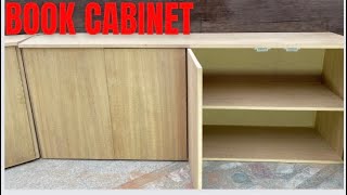 Modern book cabinet woodworking [upl. by Shipman813]