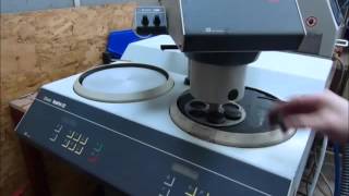 How to setup and operate a Struers Rotopol22 [upl. by Ahsiak]