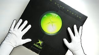 ORIGINAL XBOX UNBOXING First Xbox Console Treyarch First Call of Duty Gameplay [upl. by Tamera261]