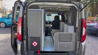 FIAT DOBLO MICRO CAMPER CAMPERVAN [upl. by Husha]