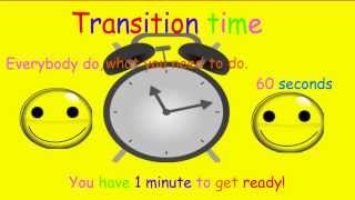 Transition Time Song 1 minute version [upl. by Siocnarf]