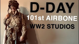 OLD VIDEO WW2 101st AIRBORNE DDAY GEAR old video [upl. by Neltiak939]