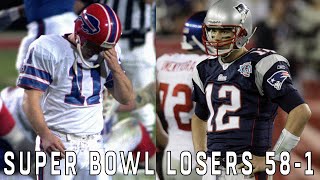 Ranking Every Super Bowl LOSER 19662023 [upl. by Eelek]