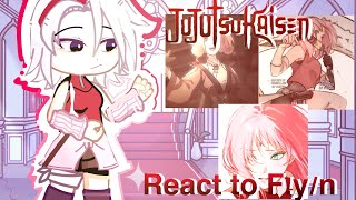 ★ JJK React Fyn As Megumi’s Gf ★ 2x speed  Made By Kuramonn [upl. by Elleniad]