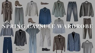 Spring Capsule Wardrobe 2024  Casual amp classic with a pop of colour [upl. by Petunia142]