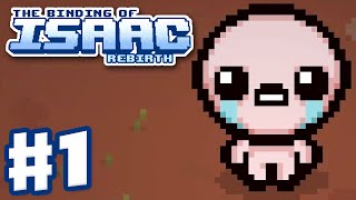 The Binding of Isaac Rebirth  Gameplay Walkthrough Part 1  Isaac First Run PC [upl. by Nivak]