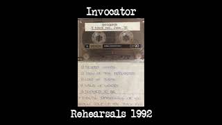 Invocator  4 Track Rehearsal 1992 Full Demo [upl. by Ardnuahc]