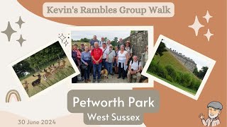 Kevins Rambles June walk in Petworth Park [upl. by Akilak]