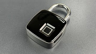 805 The Fingerprint Padlock With a Literal Open Switch Pavlit [upl. by Karlie]