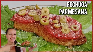 PECHUGAS a la PARMESANA DELICIOSAS  Lecotiú [upl. by Eylloh]