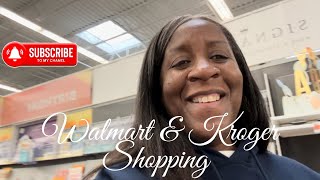 Walmart amp Kroger shopping walmart shopping sahm [upl. by Miranda]