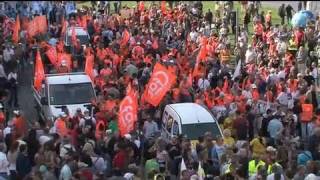 Manifestation  un samedi pour les retraites [upl. by Orfurd289]