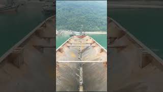 Barge unloading  Vlog of work on barge  Relaxing video [upl. by Nallac]