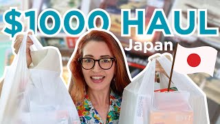 HUGE JAPAN HAUL Ghibli DIY Kits amp More 😱 Japan Vlog Finale [upl. by Moll]