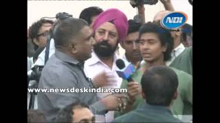 Ruckus in Kejriwal Press Conference  Fight In Arvind Kejriwals PC [upl. by Tenney]