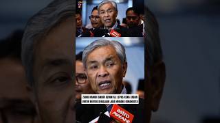 ZAHID HAMIDI SINDIR AZMIN ALI LEPAS KENA CABAR UNTUK BENTUK KERAJAAN JIKA MENANG DIMAHKOTA [upl. by Edvard668]