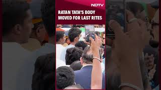 Ratan Tata Funeral  Ratan Tatas Body Moved For Last Rites [upl. by Zaneta]