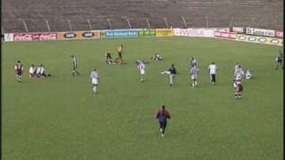 Terrible lightning strike on a football match [upl. by Almat731]