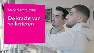 Video solliciteren  Stagediscriminatie  Inholland [upl. by Nosnev689]