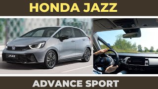 HONDA JAZZ ADVANCE SPORT  prova su strada [upl. by Ajak601]