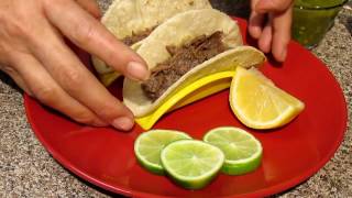 Tacos de barbacoa de cachete y lengua Tutoriales [upl. by Yednil874]