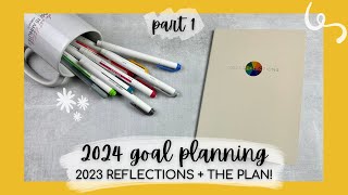 GOAL SETTING for 2024  PART 1 reflecting on 2023  narrowing down my WOTY  makselife [upl. by Aliahs]