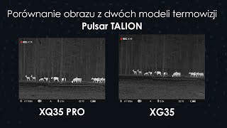 Porównanie obrazu z termowizorów Pulsar Talion [upl. by Karp175]