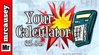 How to Use the TI84 Calculator in Chemistry [upl. by Dugald]