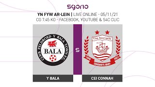 Bala Town v Connah’s Quay  JD Cymru Premier [upl. by Pennebaker]