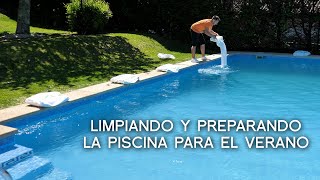 Preparando la piscina para el verano [upl. by Gerhard]