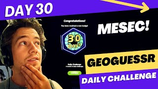 POLNI MESEC  GeoGuessr Daily Challenge Day 30 [upl. by Howlend]