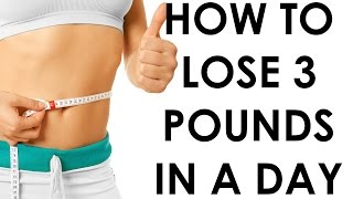 How to lose 3 pounds in a Day  Christina Carlyle [upl. by Nwadahs]