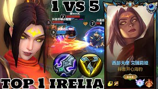 Wild Rift Irelia  Top 1 Irelia Gameplay Rank Challenger [upl. by Yennep]