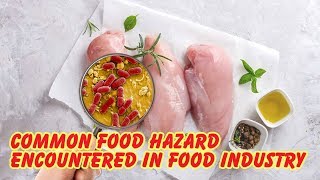 Common Food Hazard encountered in Food Industry [upl. by Enaud]