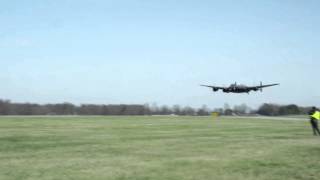 Avro Lancaster Pass By Sound Recording [upl. by Ellswerth]