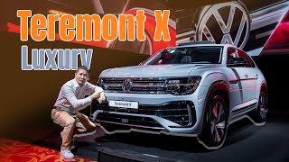 Volkswagen Teramont X Luxury khác gì bản Premium  Whatcarvn [upl. by Adnamra]