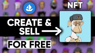 How to create NFT and sell them on opensea for free 2023 [upl. by Agatha248]