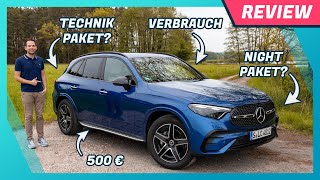 Mercedes GLC 300d KonfigurationsTipps Pakete erklärt Test amp Verbrauch über 2000 km [upl. by Arehsat]