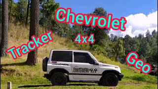 Chevrolet trackerGeo tracker samuraisuzuki vitarasidekick reseña camioneta mini suv subcompacta [upl. by Nosirrag772]