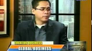 Dennis Cunanan with Filipino Business Consultant TV Host 2 [upl. by Apoor]