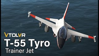 Highlight First time landing  T55  VTOL VR [upl. by Anirdnaxela262]