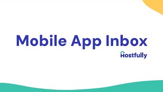 A Hostfully Feature Mobile App Inbox [upl. by Schilit]