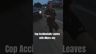 Cop Accidentally Leaves with Bikers Key Caught By Police Chopper PT2 police surron cops [upl. by Radek]