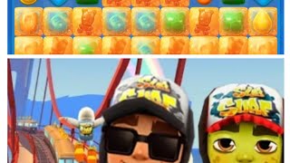 Candy crush saga and subway surf 🪂🏂🍫 [upl. by Nov287]