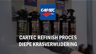 Cartec Refinish Proces  Diepe Krasverwijdering amp Finishing [upl. by Hittel]