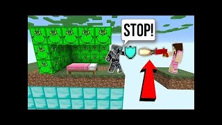 PopularMMOs Pat and Jen Minecraft SURPRISE GRINCH LUCKY BLOCK BEDWARS  Modded MiniGame [upl. by Owena]